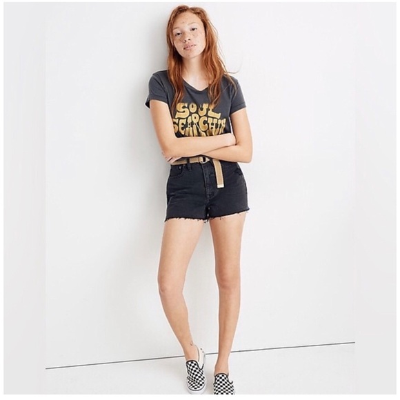 MADEWELL The MomJean Shorts in Encino Size 33 - Picture 1 of 10